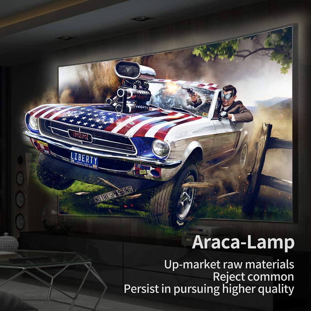Araca ELPLP96 Projector Lamp with Housing for Epson Powerlite Home Cinema 2100 2150 1060 760hd EX5260 VS350 VS250 VS355 EB-S41 EH-TW650 TW5650 TW5600 EB-X05 EB-S05 EB-U05 EB-2042 Replacement Lamp